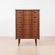 Commode en teck scandinave, années 1960