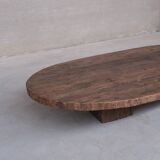 XXL Oval Primitive Low Coffee Table
