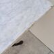 Restaurant bistro table in marble and cast iron signed godin