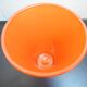 Orange vase vintage