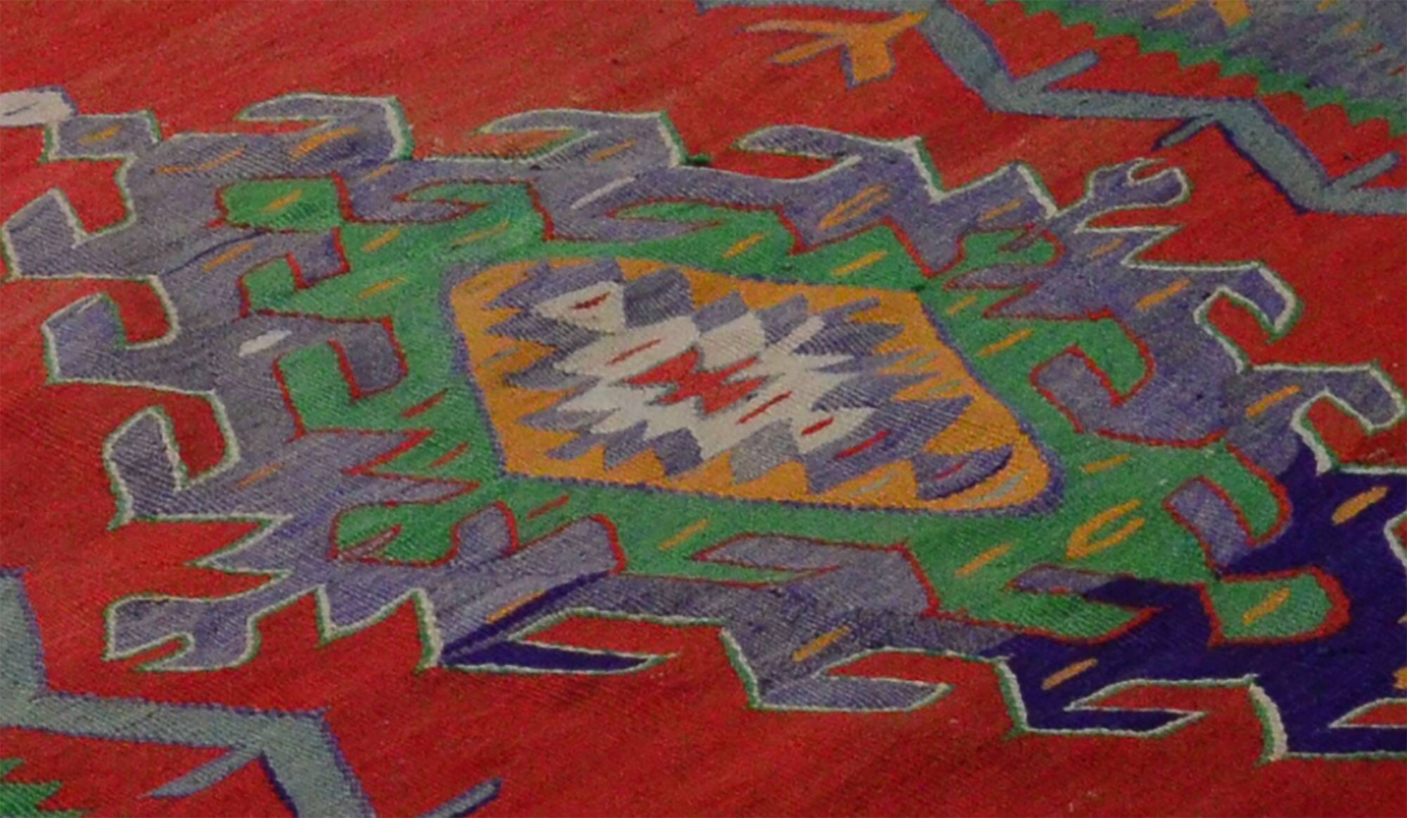 Authentic Vintage Turkish Kilims & Handwoven Rugs – Unique Home Decor Pieces 195x 295 cm