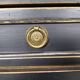 Louis XVI style black bookcase