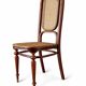 2 antique Thonet chairs in bent wood and caning – Model no. 32