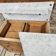 Vintage 1960s dressing table chest of drawers