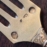 Golden cutlery in vermeil Style Louis XIV Period Napoleon III 19th century