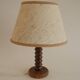 Lampe en bois