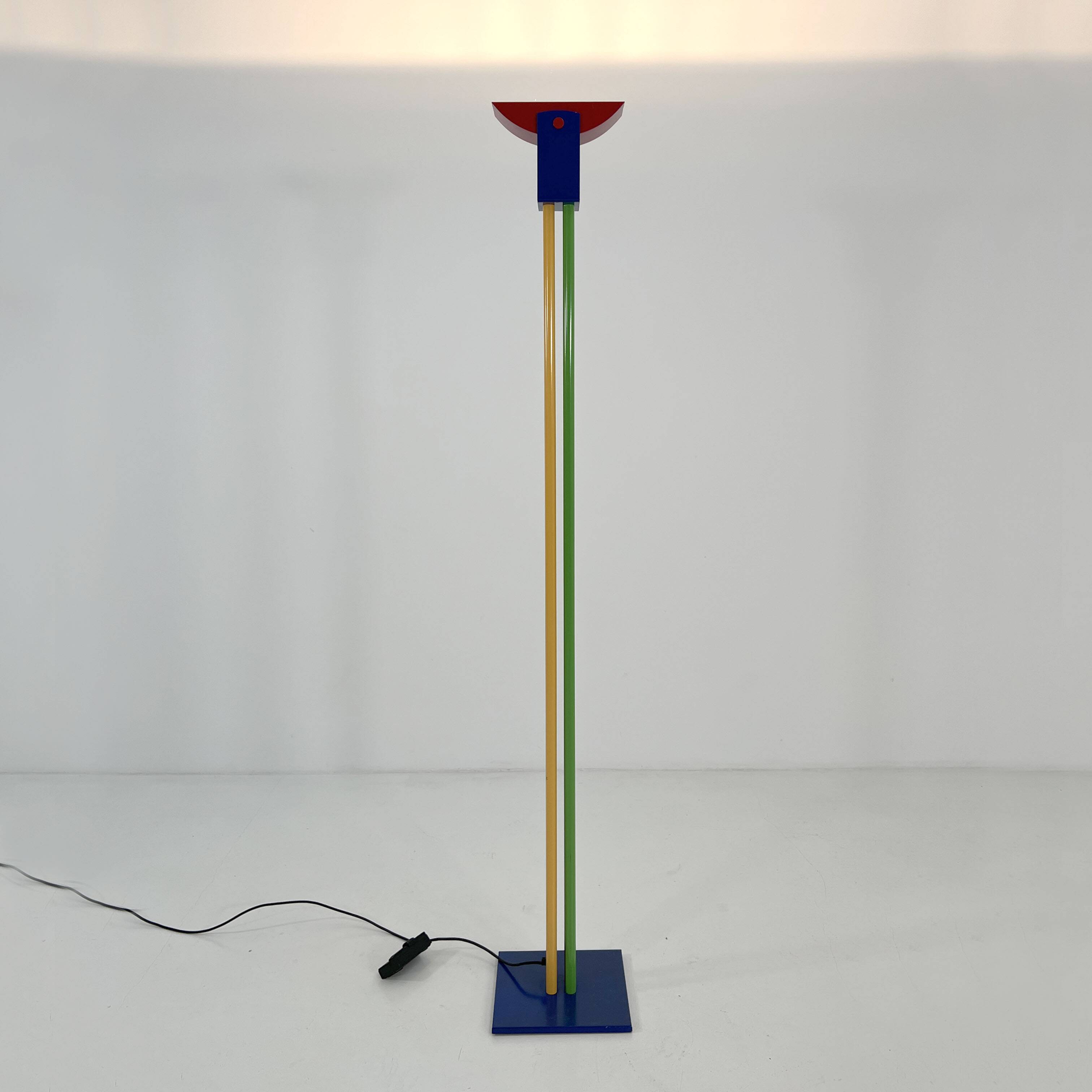 Multicolor floor lamp, 1980