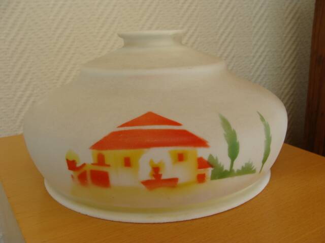 50's pendant lampshade