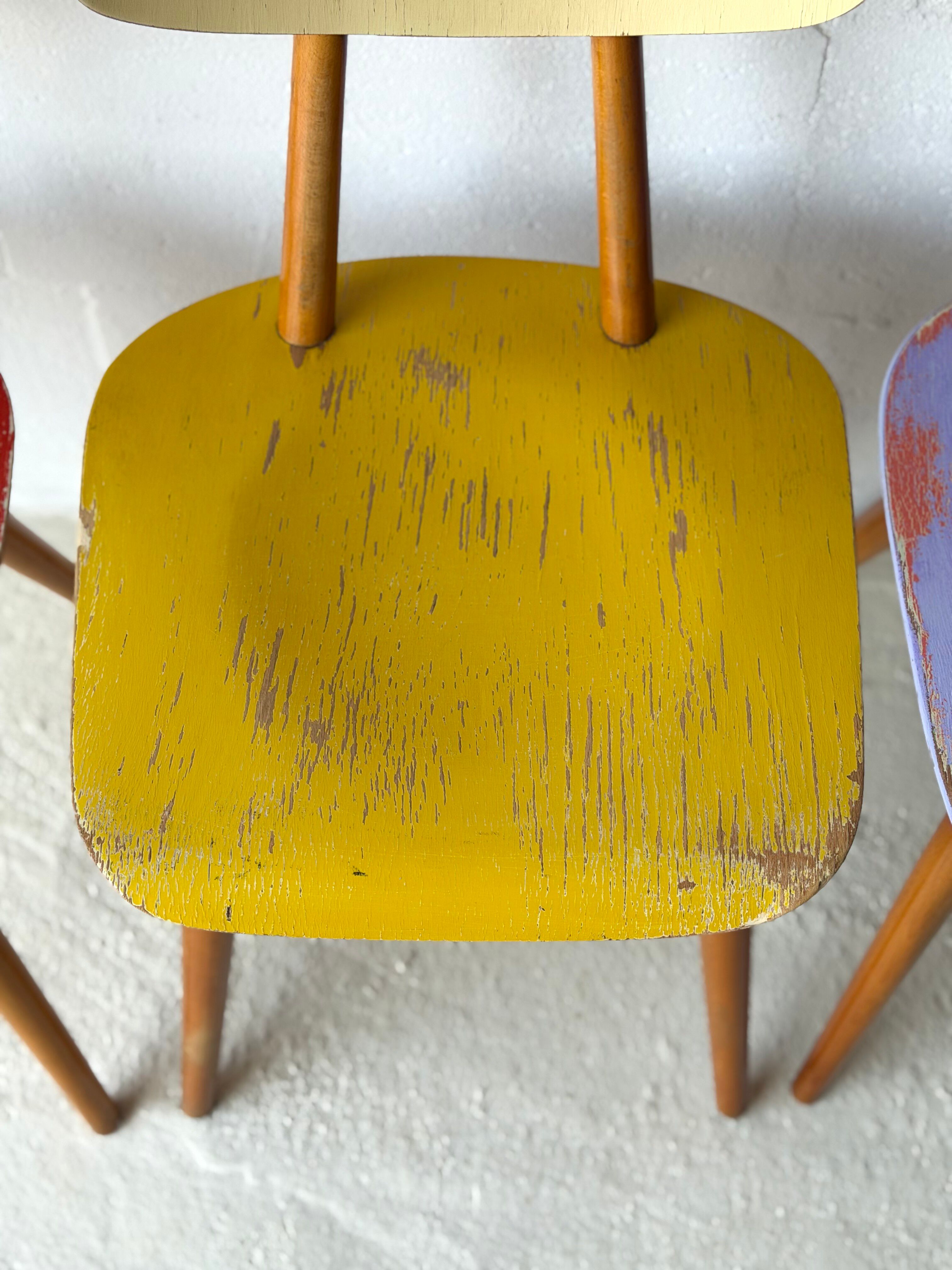 Bistro Chairs from Ton, 1960’
