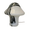 Table lamp Mushroom made of glass