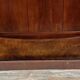 Rare Empire period mahogany bed with gilt bronze profiles circa 1800