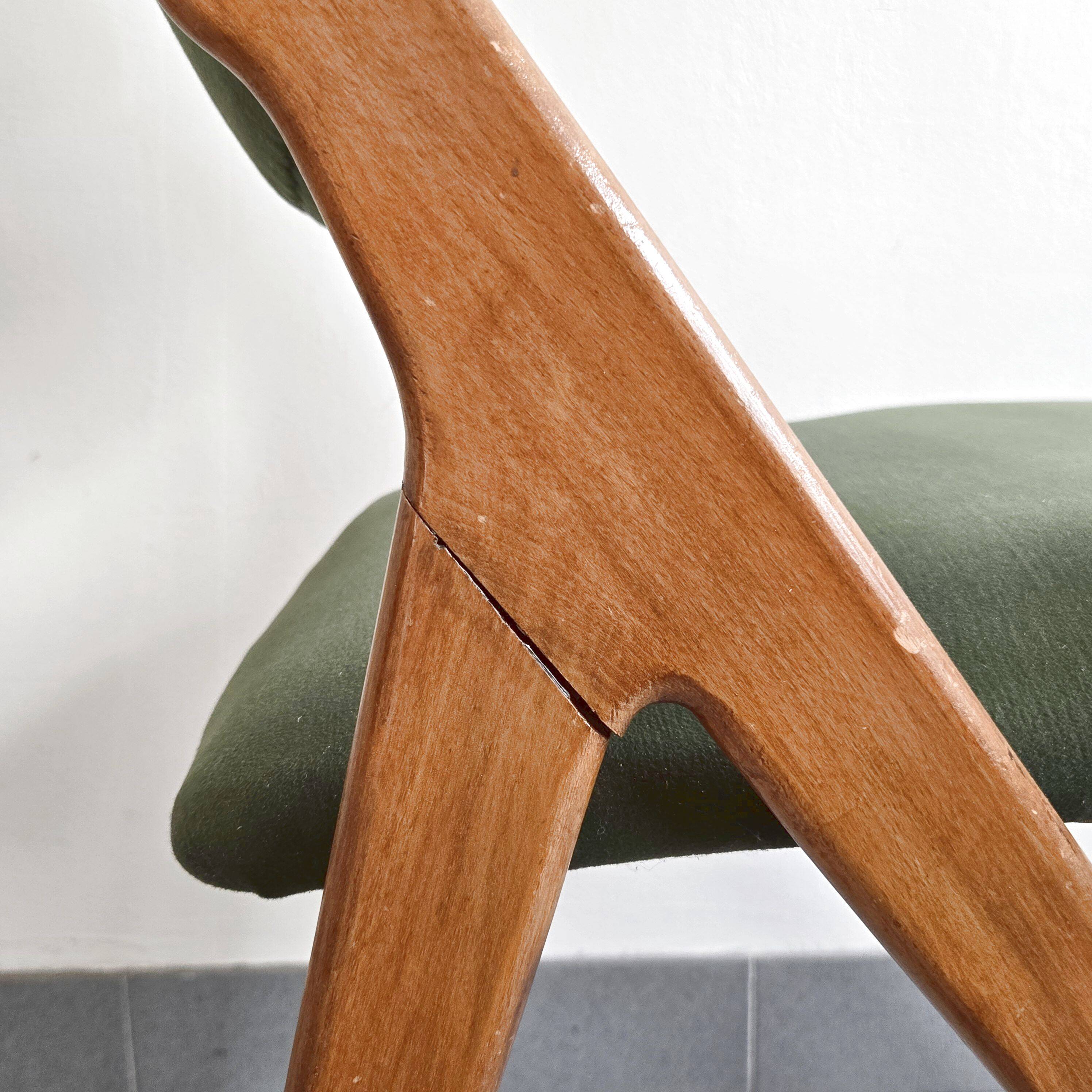 1950 Gérard Guermonprez Godfrid vintage chair