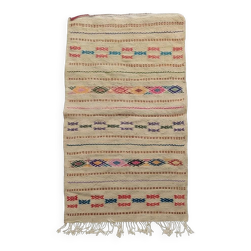 Tapis kilim beige