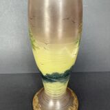 Vase en verre émaillé