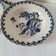 Trio of Gien soup plates – Chardon model in navy blue