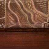 MK11213 Three-seater rosewood sofa