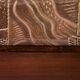 MK11213 Three-seater rosewood sofa
