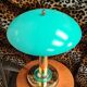 turquoise chrome gold lamp 1980, very beautiful 43x32 good general condition and normal wear