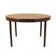 Round rosewood table, 1960, designer: Harry Østergaard, Randers Møbelfabrik