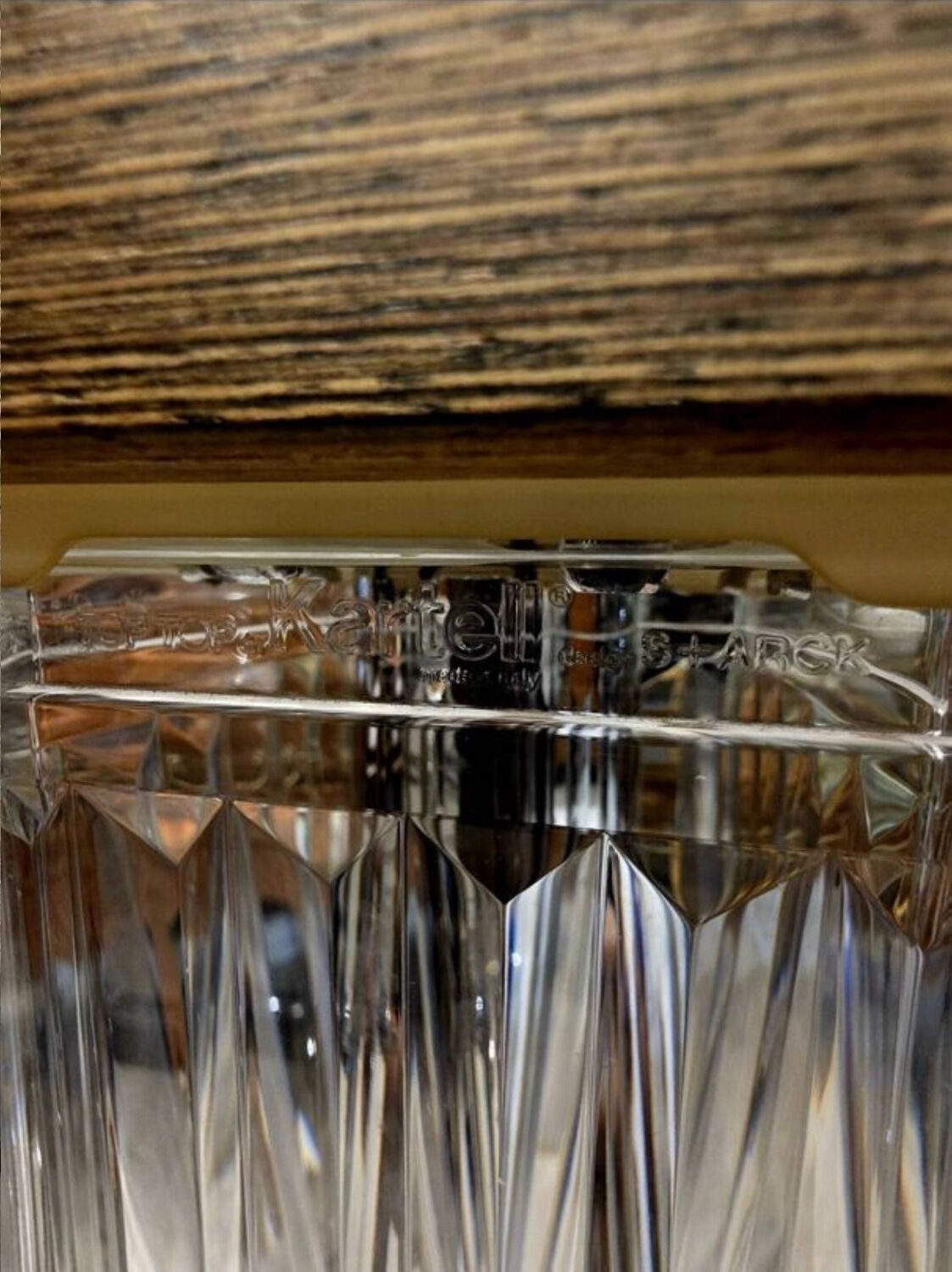 Table palissandre Starck TopTop Kartell