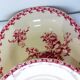 4 vintage hollow plates from gien model thistles 211256