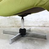 Vintage swivel armchair model "Bombay" by Guy Bernard for Meurop 1971