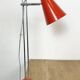 Vintage Red Table Lamp by Josef Hůrka for Lidokov, 1960s