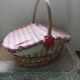 Panier à pique-nique ancien