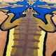 Desert Bar Rug by JC de Castelbajac 200x200 cm