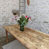 Restored old farmhouse table