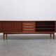 Danish sideboard with tambour doors by Bernhard Pedersen & Søn, 1960s