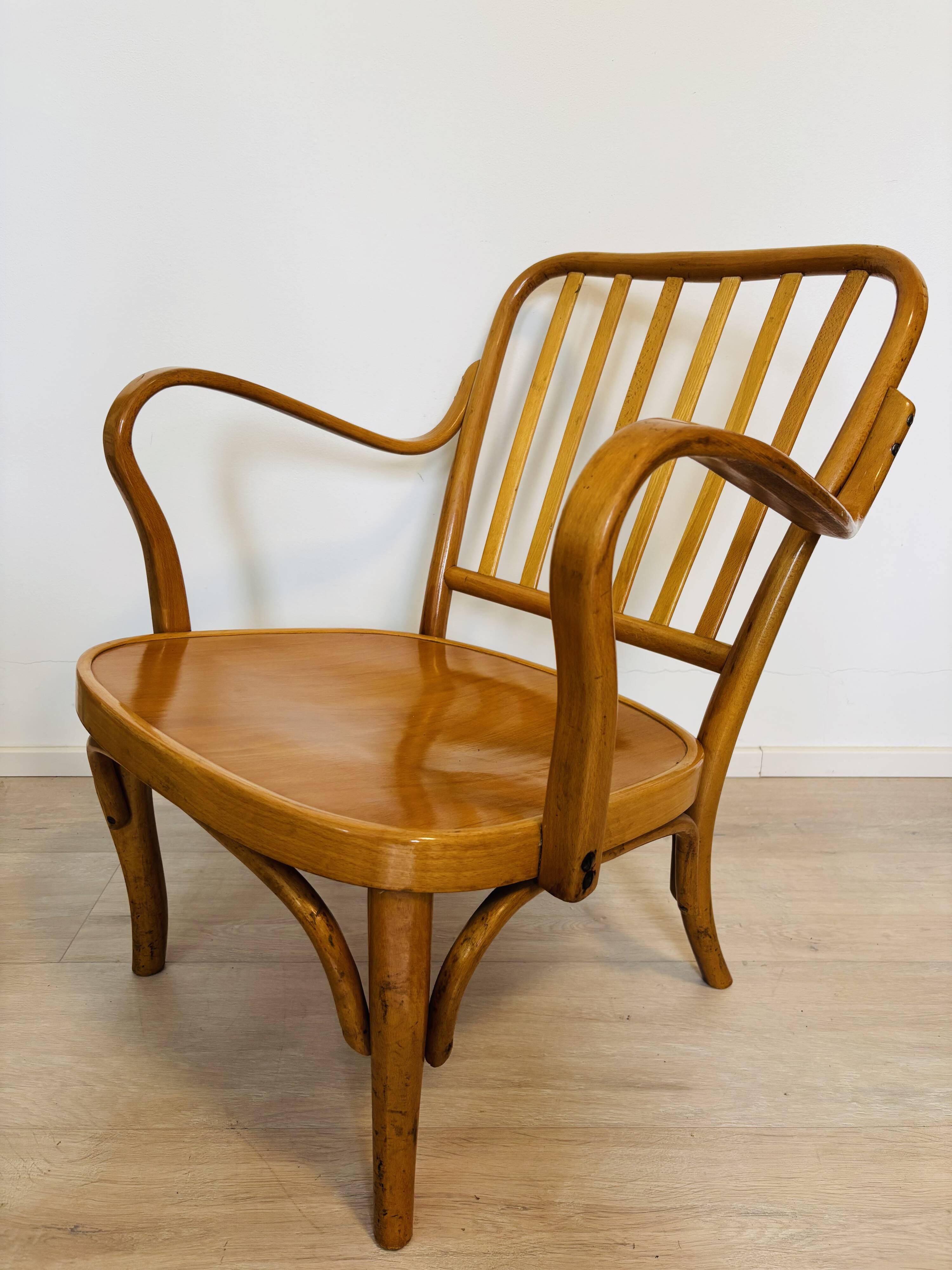 Josef Frank Art Nouveau Chair for Ton, 1940’s