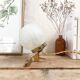 Vintage globe clip lamp