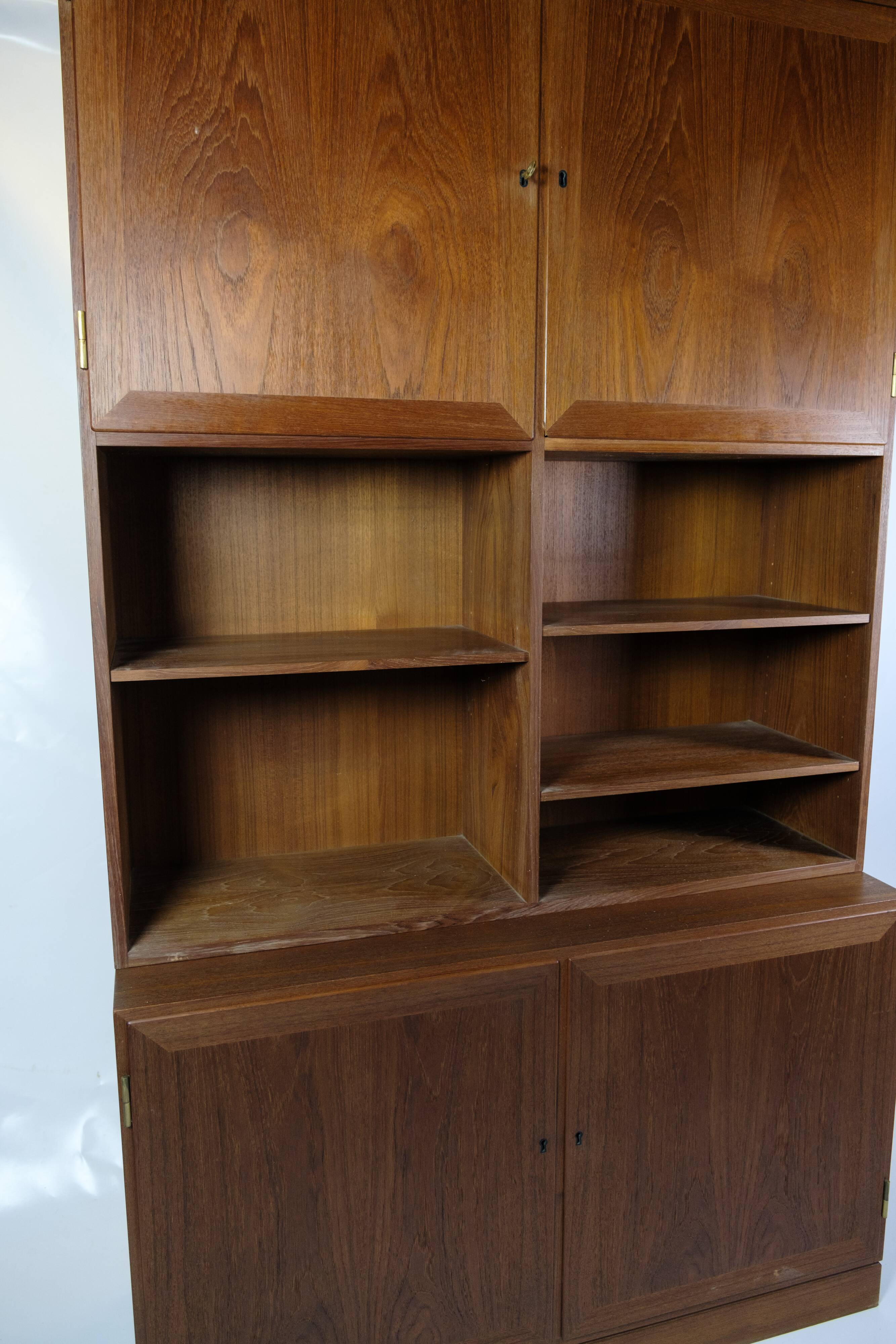 Bookcase Made In Teak From 1960s
