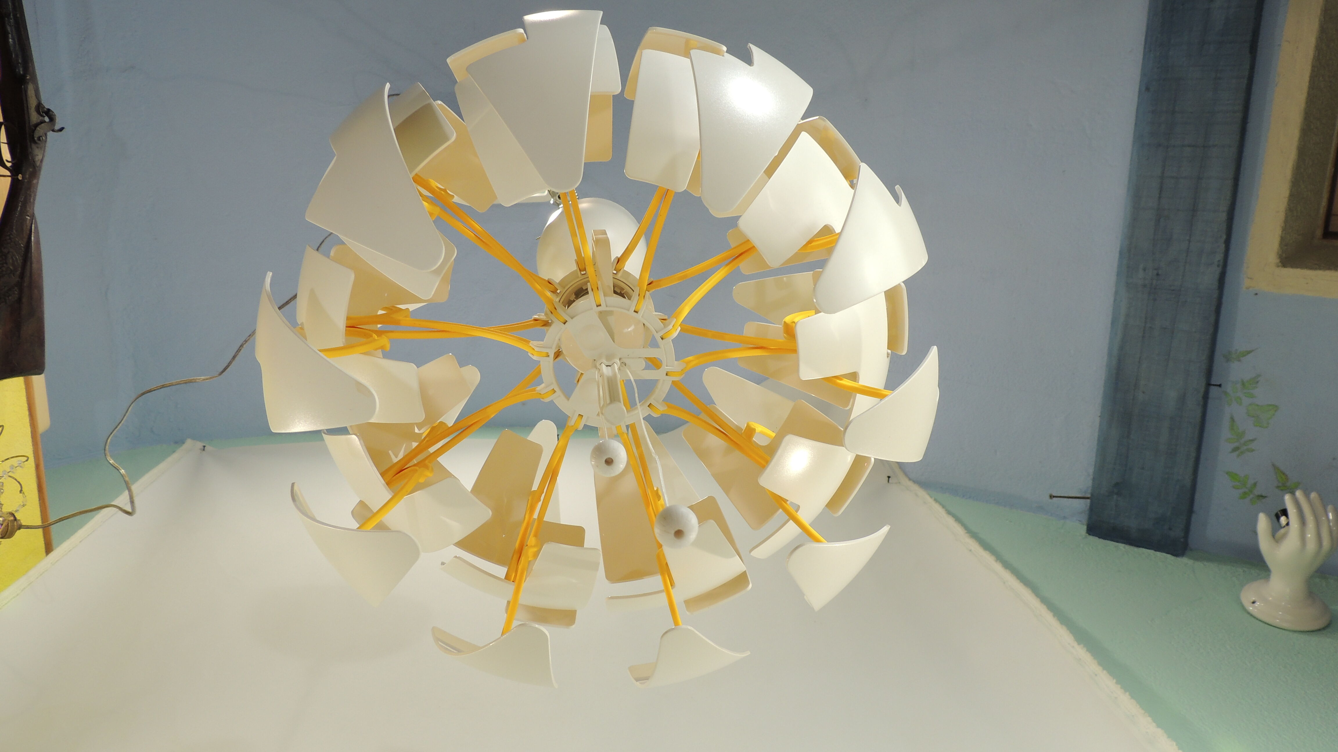 Hanging chandelier IKEA PS 2014 stars war Design by David Wahl