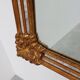 Large 20th century rectangle gilded Deknudt mirror in Baroque style, Belgiu