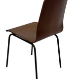 Vintage dining chair Friso Kramer for Auping 'Euroika' plywood design