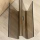 Smoked plexiglass magazine rack in the style of Michel Dumas, France, 1970s.