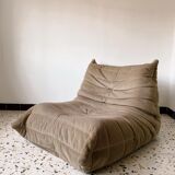 Chair and ottoman Togo by Michel Ducaroy for Ligne Roset