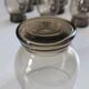 Magnificent Service of Tinted Glasses from the 50s-60s / 18 Glasses and 2 Jugs