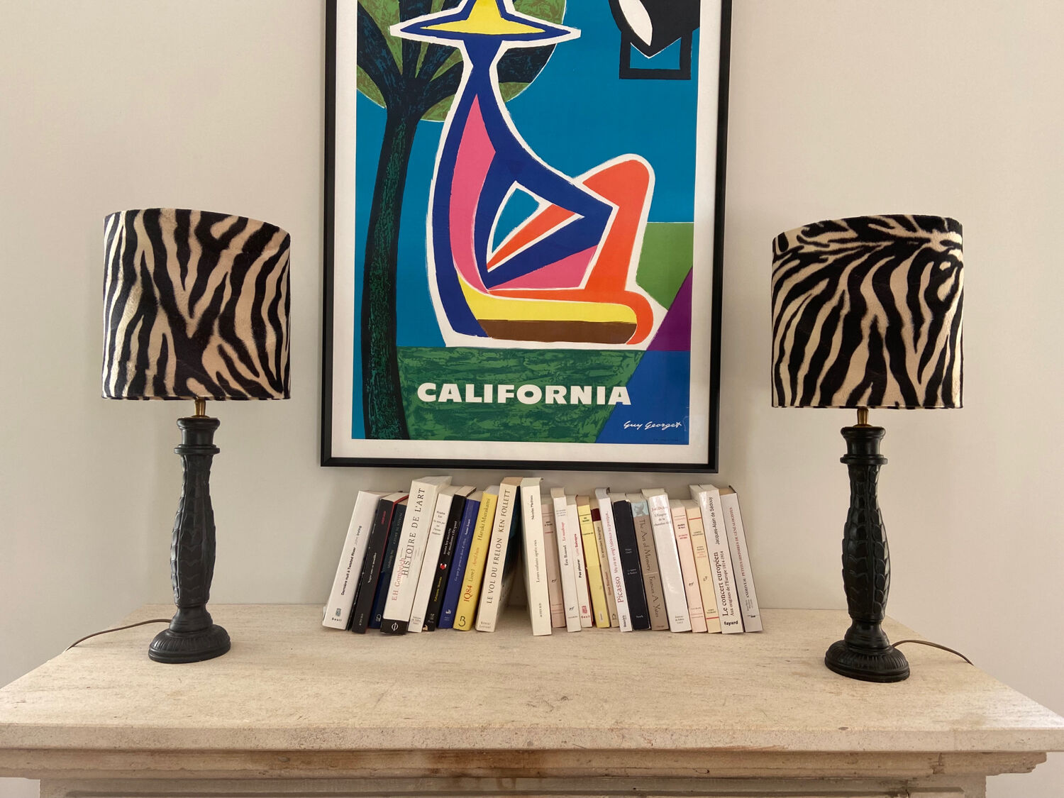 Paire de lampes à poser