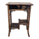 Antique Victorian Bamboo Side Table With Chinoiserie Lacquer Finish, late 1