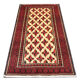 Tapis de salon en laine orientale tissée à la main - 109x211cm