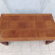 Renaissance style oak table