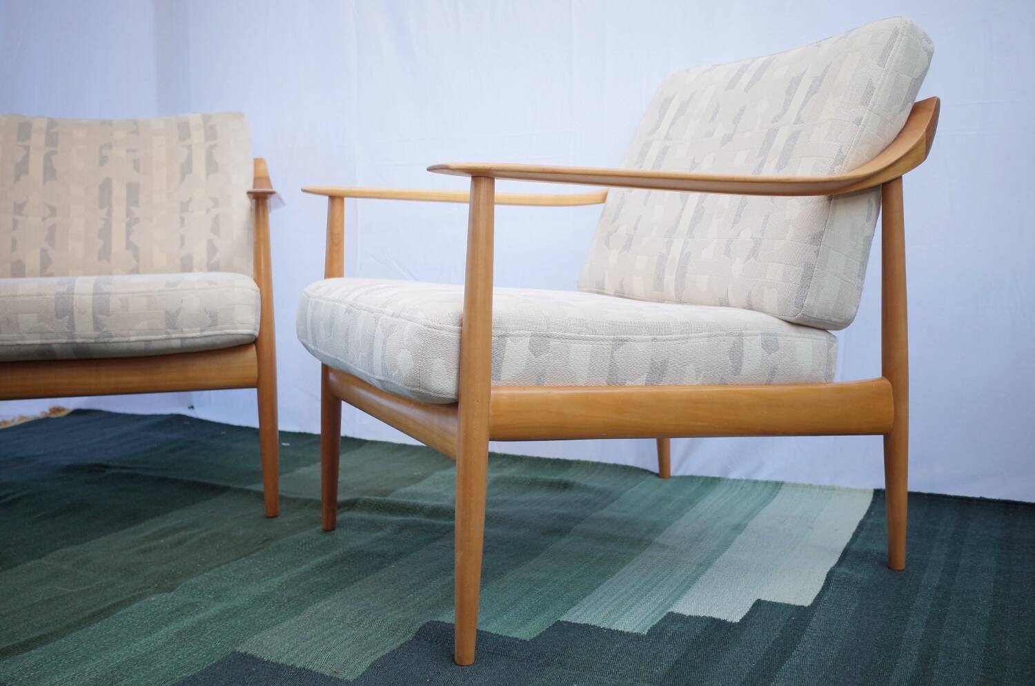 2 x Walter Knoll Antimott Sessel vintage