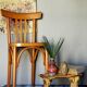 19th-century foot restings with old patina