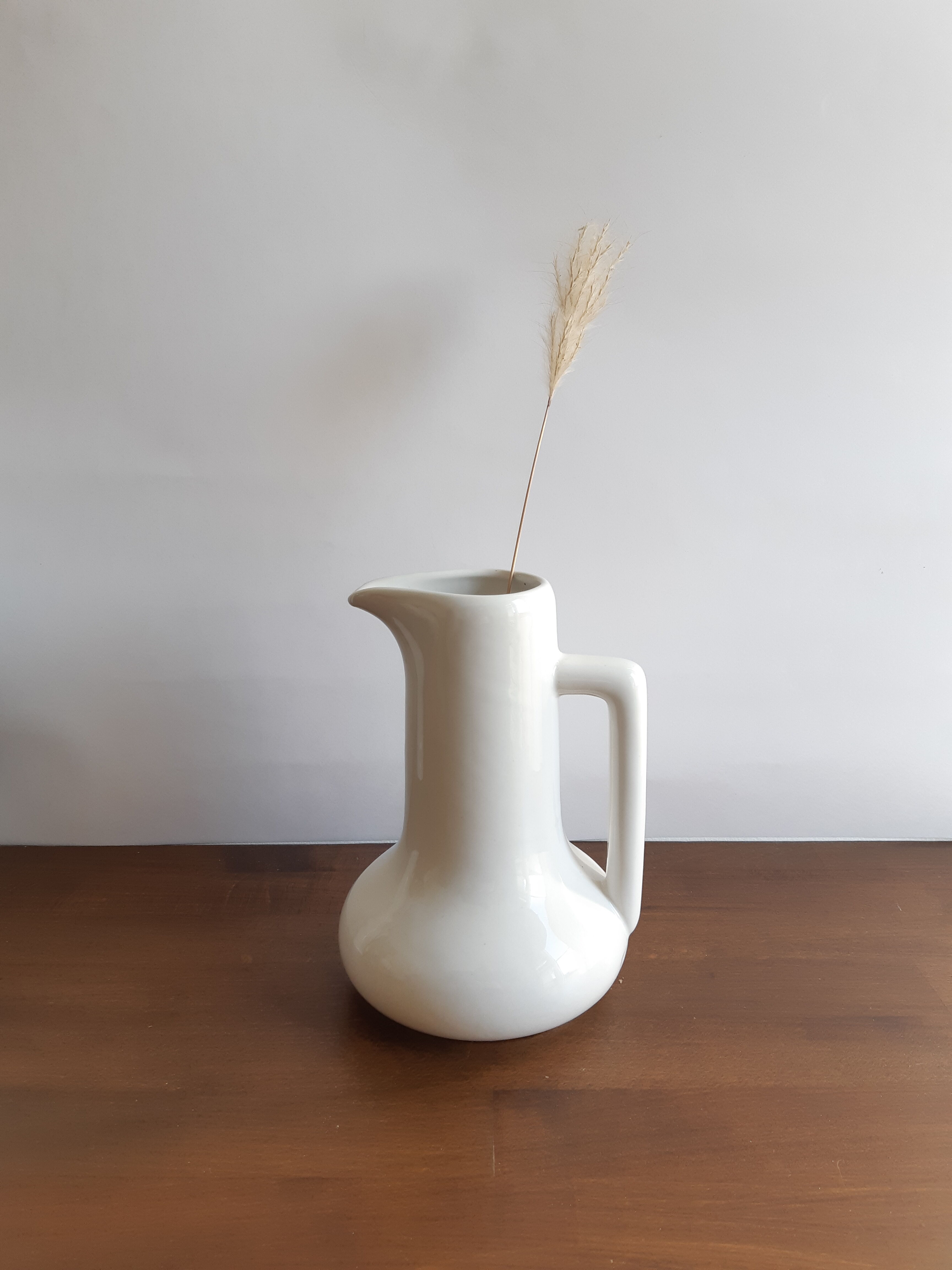 Vintage white decanter