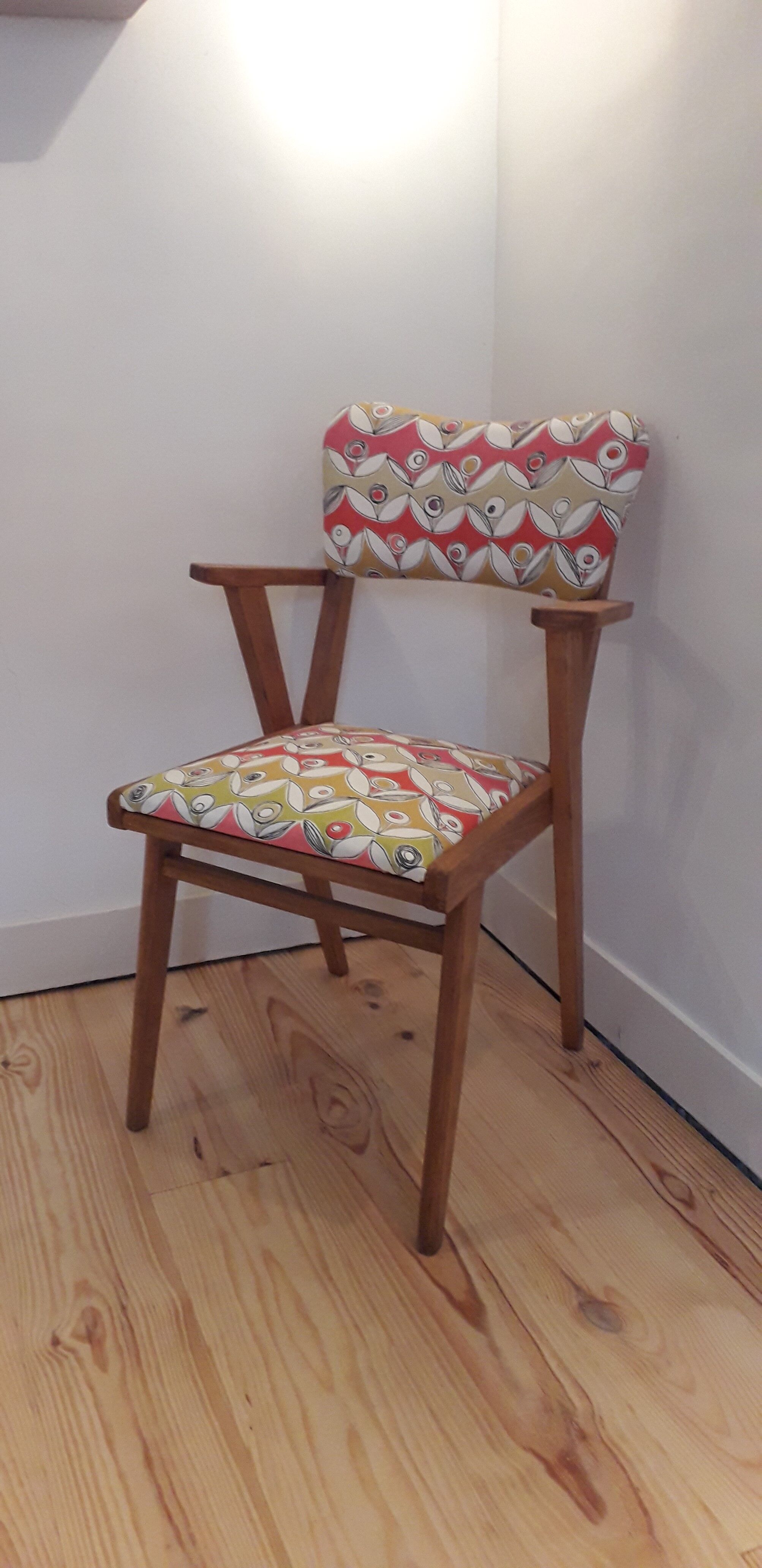 Armchair feet compass 60s