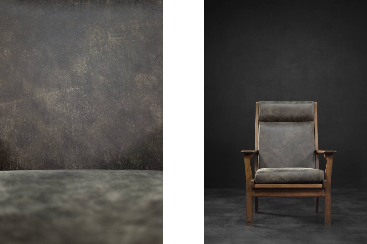 Rare Vintage Mid-Century Danish Modern Armchair Model GE 181 A from Getama