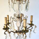 Chandelier with Pampilles style Louis XV France twentieth century